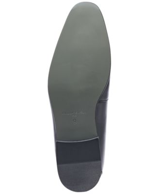 LEATHER BANDED SLIP ON LOAFER WITH SIDE KARL