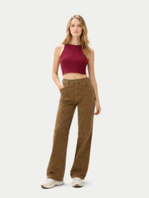 Women's Cashmere Crop Top