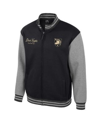 Men's Black Army Black Knights Ambi-Turner Full-Zip Varsity Jacket