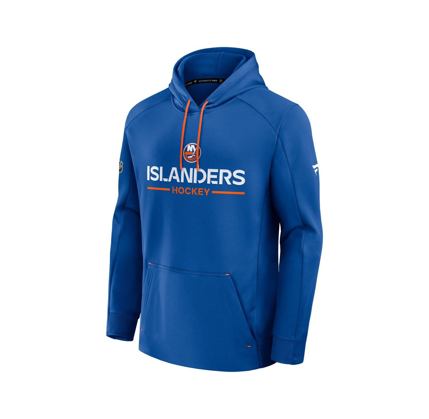 Men's Royal New York Islanders Authentic Pro Rink Hoodie