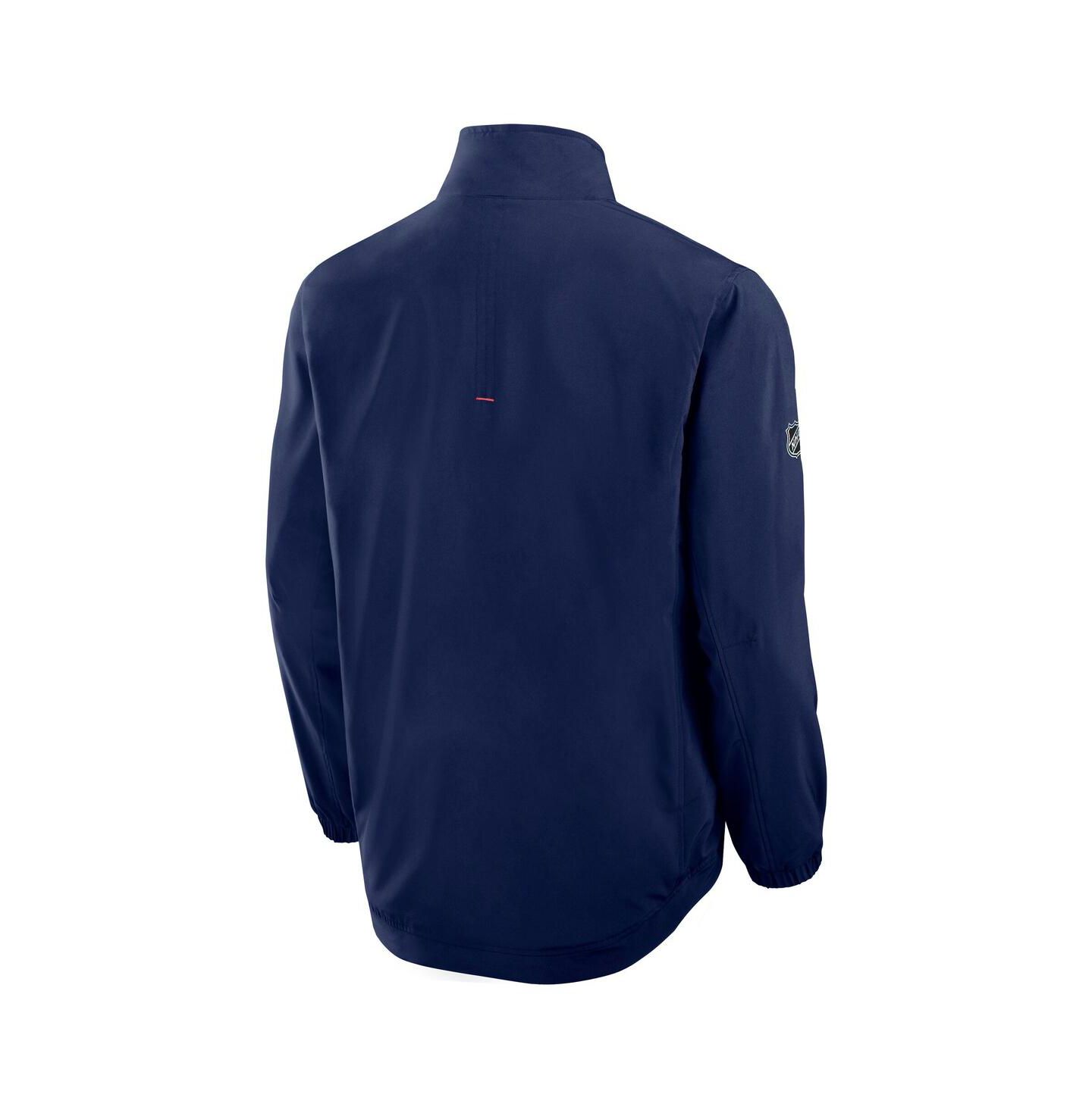 Мужская куртка Fanatics Navy Washington Capitals Authentic Pro Rink Full-Zip Coaches — фото 3
