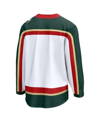 Men's White Minnesota Wild 25th Anniversary Breakaway Jersey