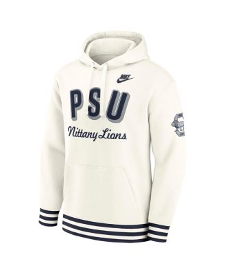 Men's Cream Penn State Nittany Lions Legacy Retro Pullover Hoodie
