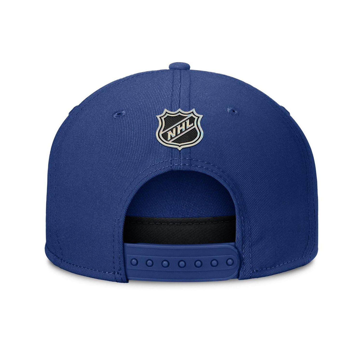 Men's Royal Edmonton Oilers Authentic Pro Rink Team Code Snapback Hat