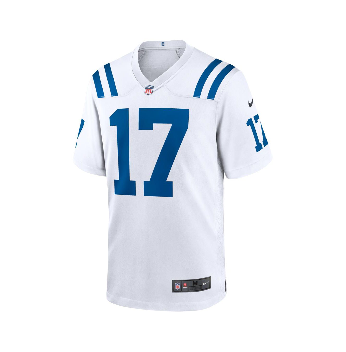 Мужской топ Nike Daniel Jones White Indianapolis Colts Game Jersey — фото 2