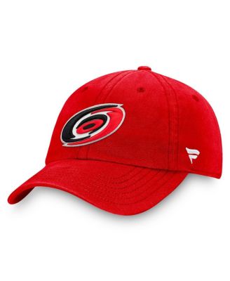 Fanatics - Men's Red Carolina Hurricanes Core Primary Logo Adjustable Hat