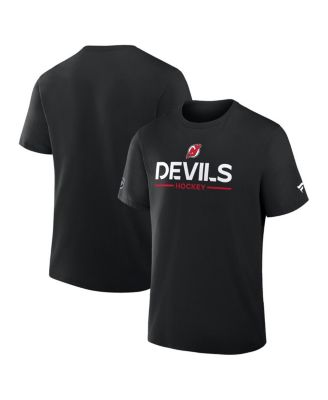 Fanatics - Men's Black New Jersey Devils Authentic Pro Primary T-Shirt