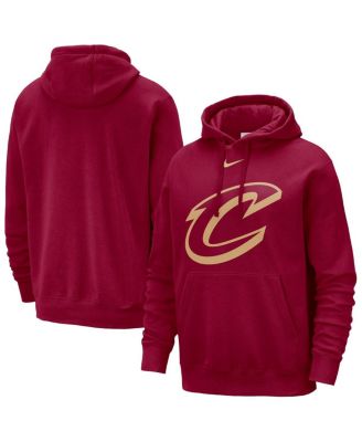 Nike - Men's Wine Cleveland Cavaliers Essential Logo Club Pullover Hoodie