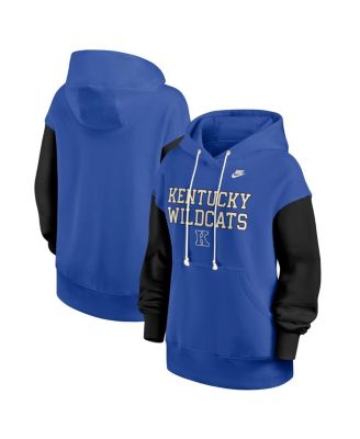 Nike - Women's Royal/Black Kentucky Wildcats Oversized Legacy Phoenix Pullover Hoodie