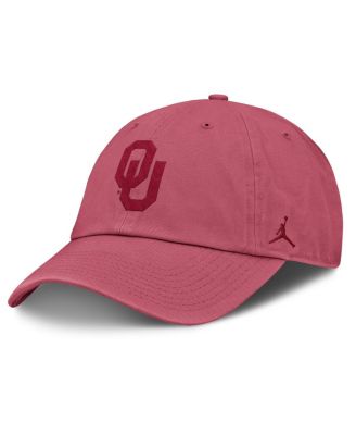 Jordan - Men's Pink Oklahoma Sooners Club Campus Adjustable Hat
