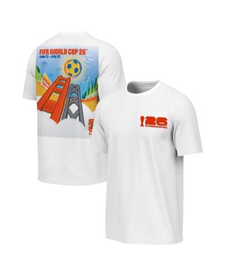 Outerstuff - Men's White 2026 FIFA World Cup San Francisco Host City Poster Graphic T-Shirt
