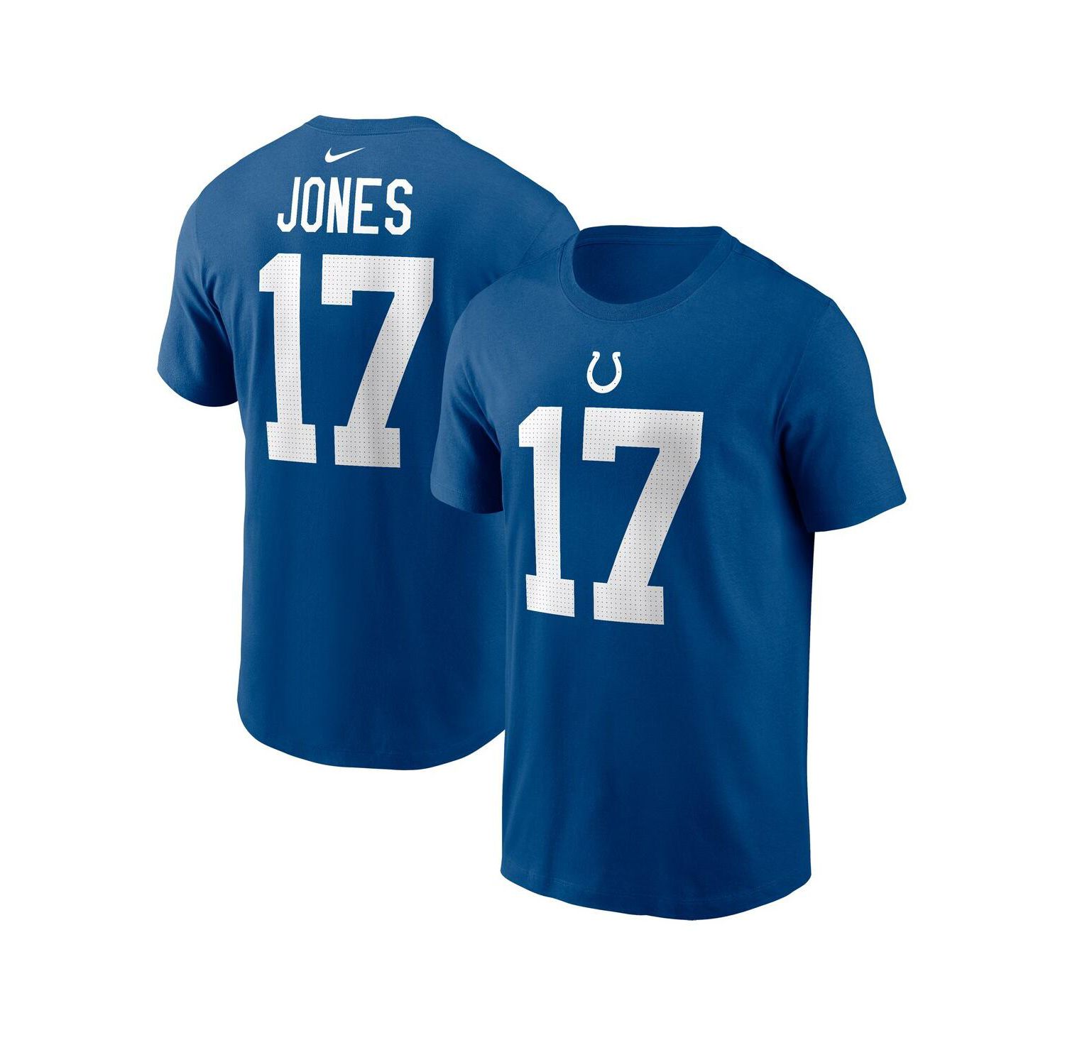 Men's Daniel Jones Royal Indianapolis Colts Name & Number T-Shirt