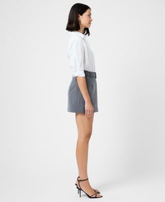 Women's Minka Pinstripe Mini Skirt