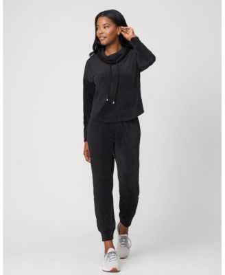 Women's Velour Cowlneck Jogger Set