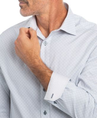 Men's Connected Square Modern-Fit Shirt