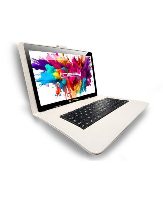 10.1 Octa-Core Tablet Premium Business Bundle with "oracle" Keyboard case, Briefcase and Pen stylus