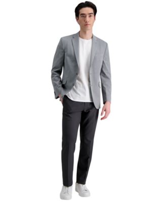 Men's Modern-Fit Micro-Check Dress Pants