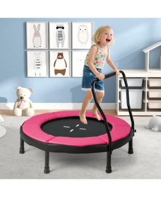 40 Inch Trampoline for Kids Indoor Outdoor Fitness Trampoline