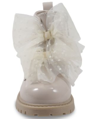 Toddler and Little Girls' Daria Double Bow Boots