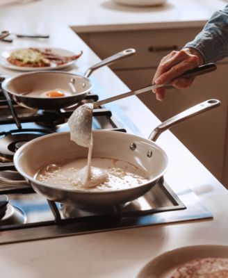 Stainless Steel 10" and 12" Fry Pan Set