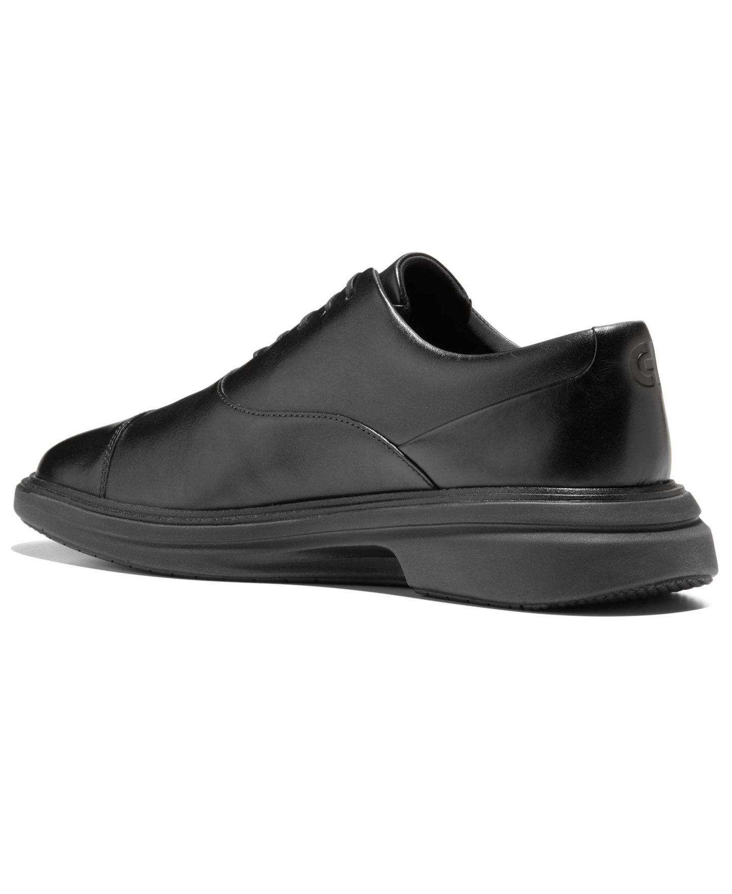 Мужские туфли Cole Haan Original Grand Cityspectre Cap Toe Oxfords, цвет: Чёрный — фото 3