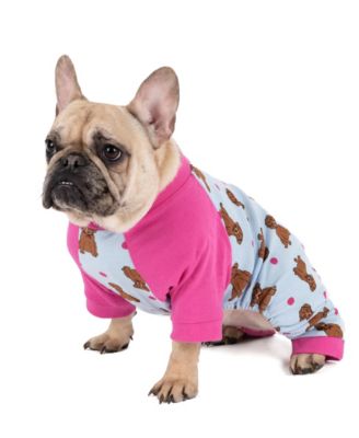 Dog Cotton Animal Print Pajamas