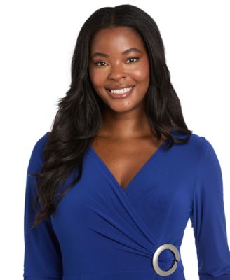 Women's Pleated Crochet Open Back Midi Dress