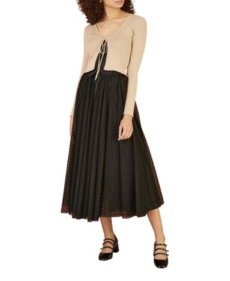 Women's Metallic Rib Knit Bolero