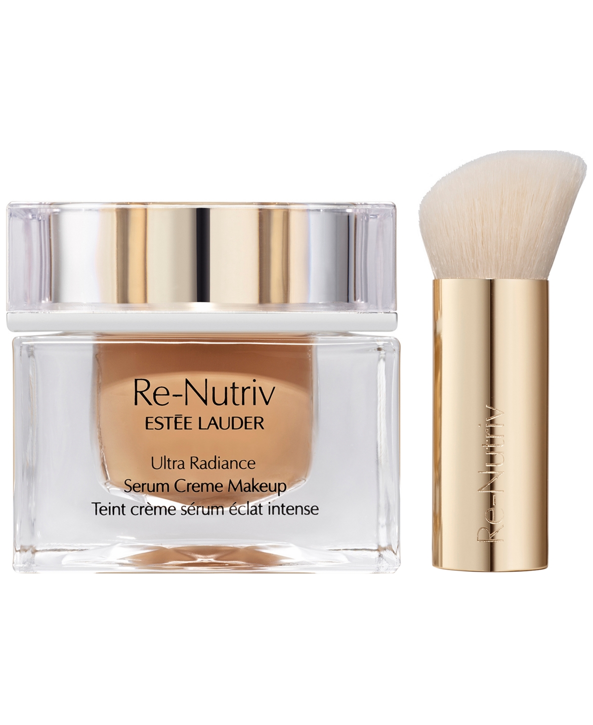 Estée Lauder 2-pc. Re-nutriv Ultra Radiance Serum Creme Makeup Foundation With Brush Set In Gray