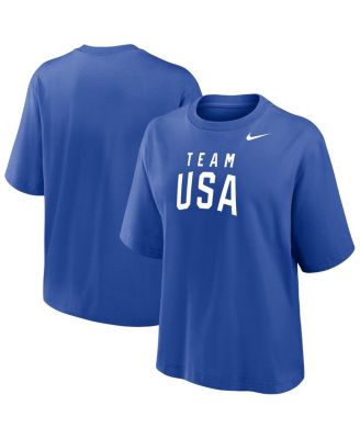 Nike - Women's Royal Team USA Boxy T-Shirt