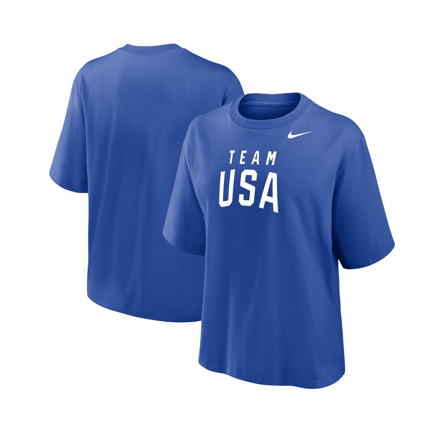 Women's Royal Team USA Boxy T-Shirt