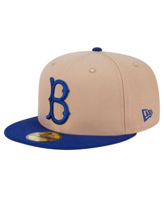 New Era - Men's Khaki Brooklyn Dodgers 59FIFTY Fitted Hat