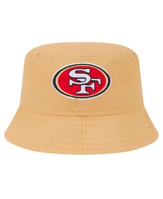 Men's Gold San Francisco 49ers Helmet Bucket Hat