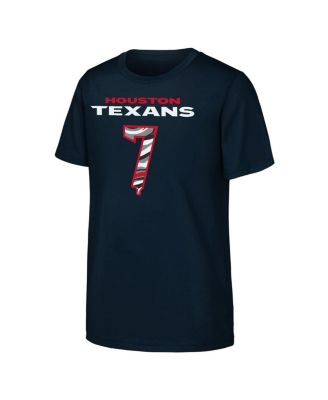 Big Boys and Girls C.J. Stroud Navy Houston Texans Mainliner Drip Player Name Number T-Shirt