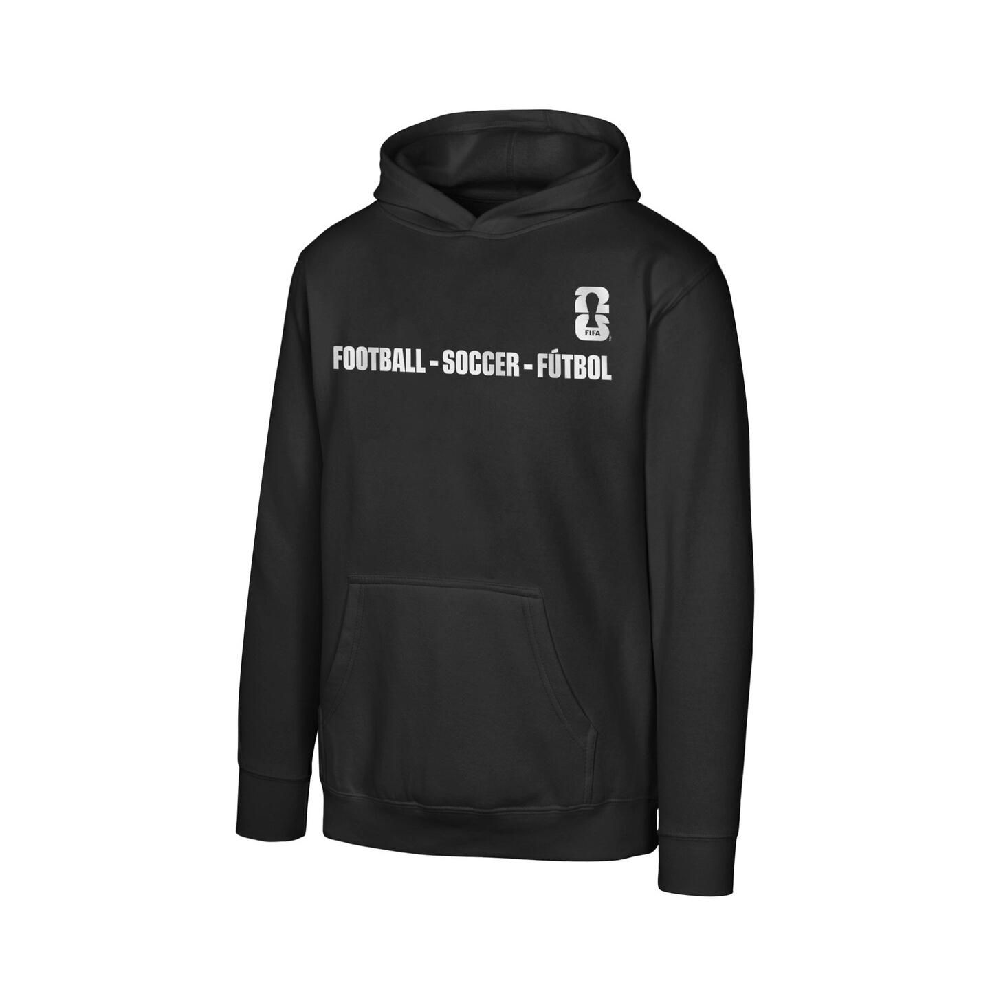 Детское худи Outerstuff Black FIFA World Cup 2026 Graphic — фото 3