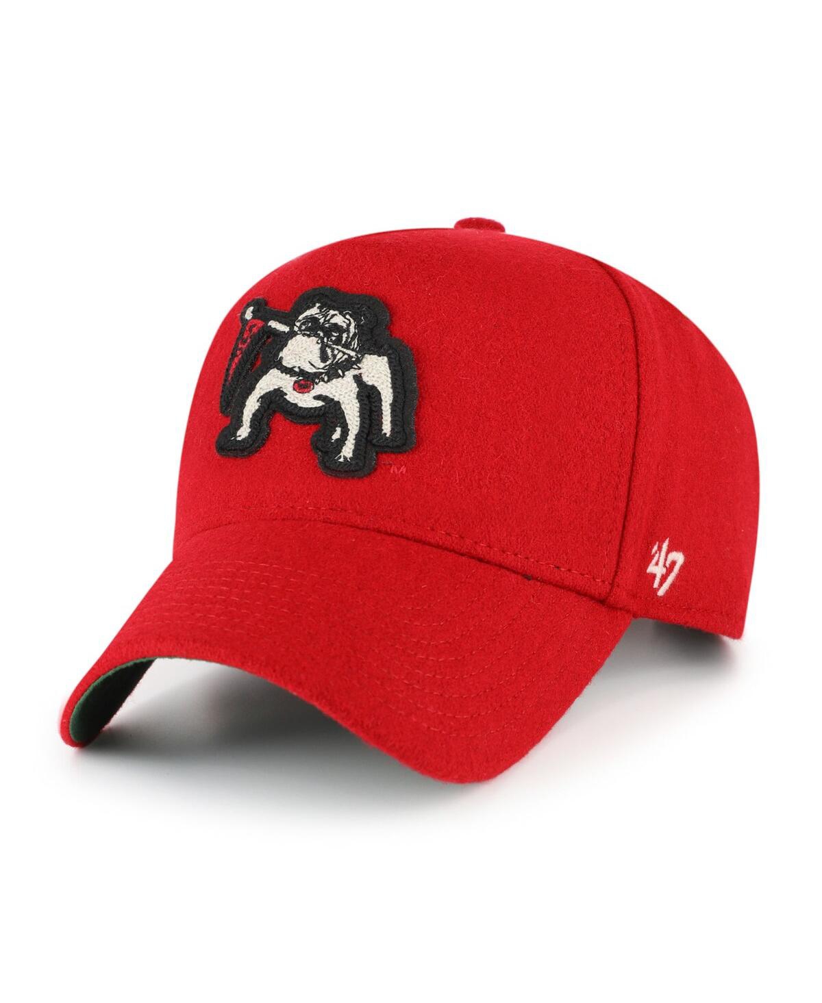 47 Brand Men's And Women's Red Georgia Bulldogs Collections Golden Age Offside Dt Adjustable Hat In Multi