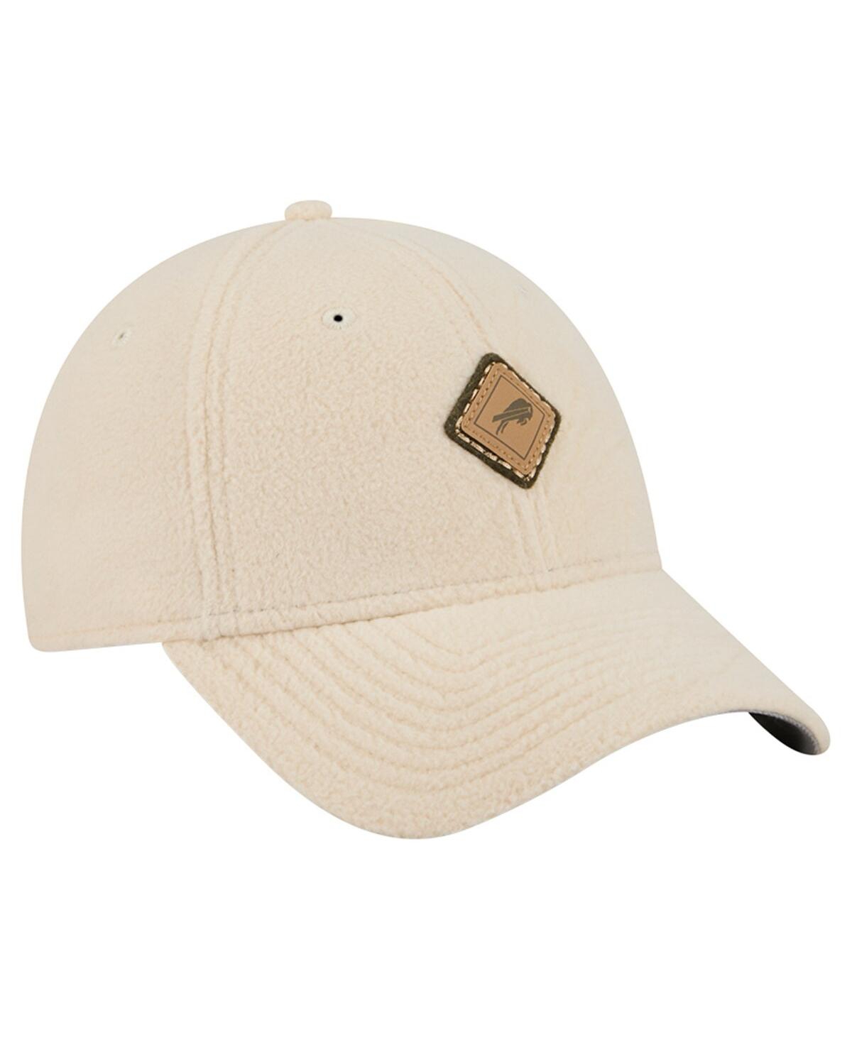New Era Women's Cream Buffalo Bills Comfy 9forty Adjustable Hat In White