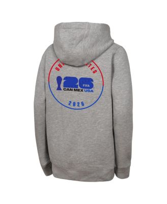 Men's Heather Gray FIFA World Cup 2026 Graphic Hoodie