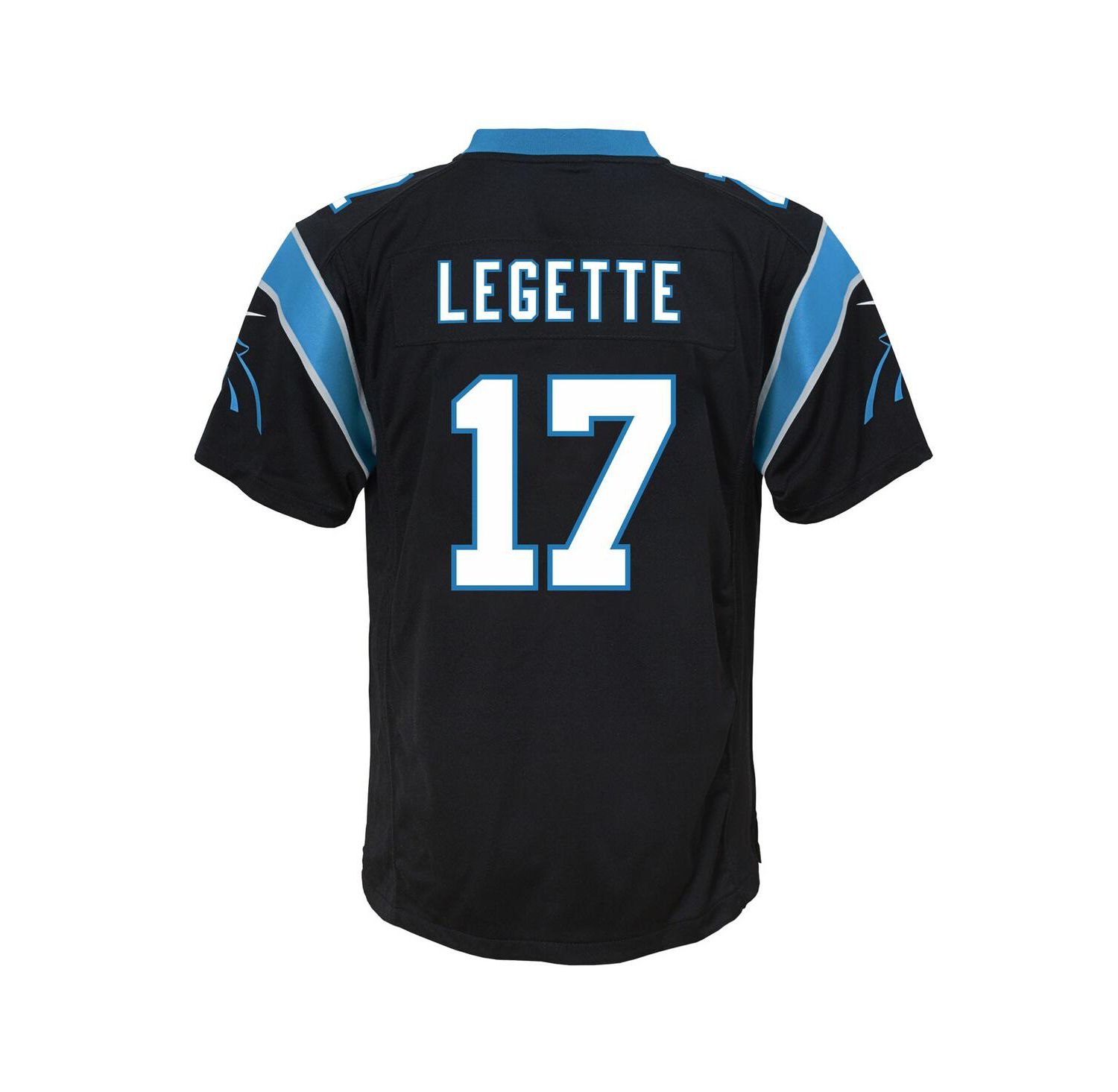 Big Boys and Girls Xavier Legette Black Carolina Panthers Team Game Jersey
