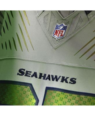 Men's Steve Largent Wolf Gray Seattle Seahawks 2025 Rivalries Collection Retired Player Limited Jersey