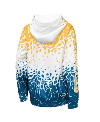 Big Boys and Girls Gold St. Louis Blues Frozen Frenzy Hoodie