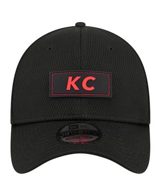 Men's Black Kansas City Chiefs Scoreboard 39THIRTY Flex Hat
