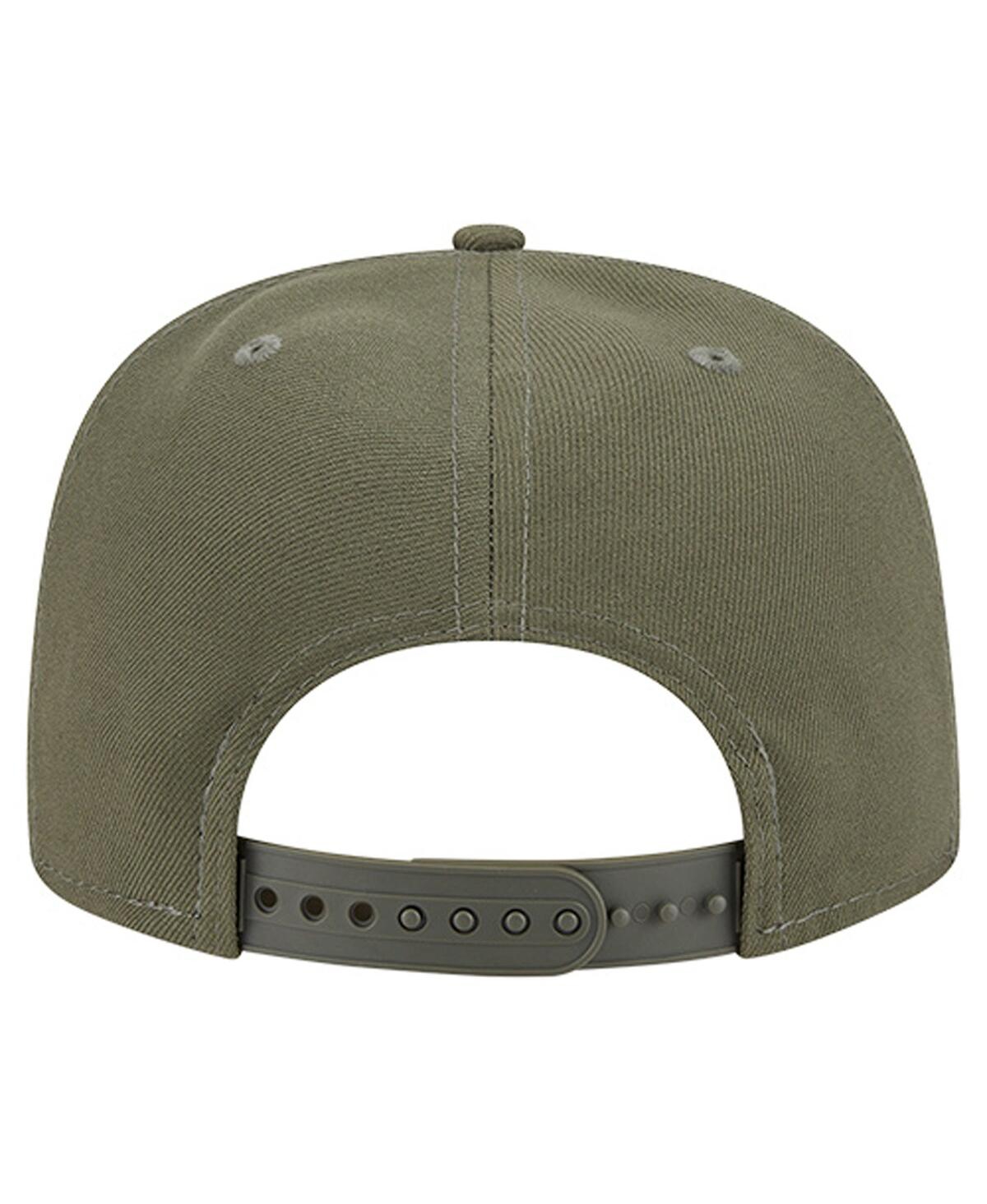 New Era Big Boys and Girls Olive Denver Broncos Color Pack A-Frame 9FIFTY Snapback Hat