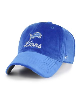 '47 Brand - Women's Blue Detroit Lions Spirited Clean Up Adjustable Hat