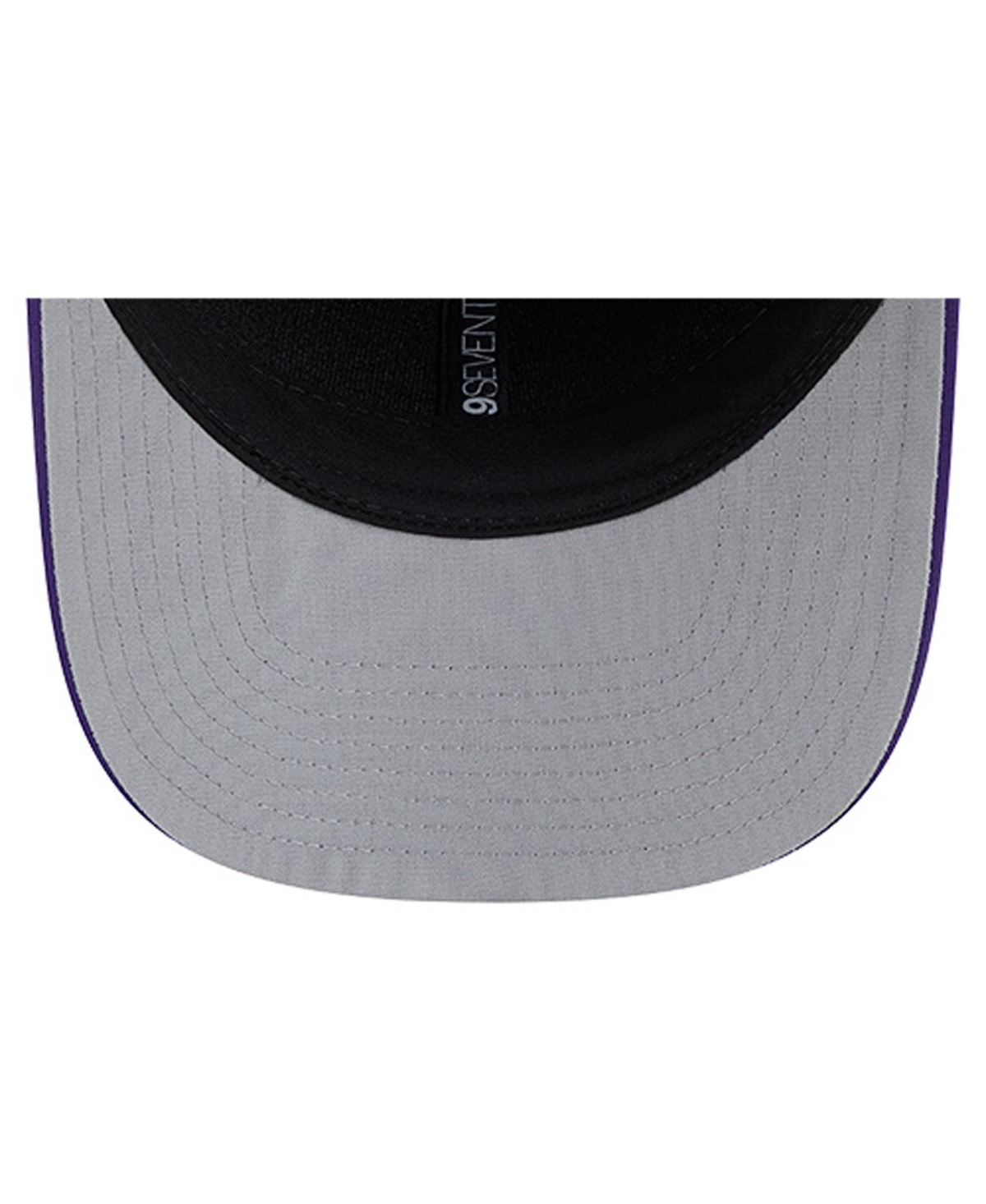 New Era Men's Purple Minnesota Vikings Script 9seventy Adjustable Hat In Purple