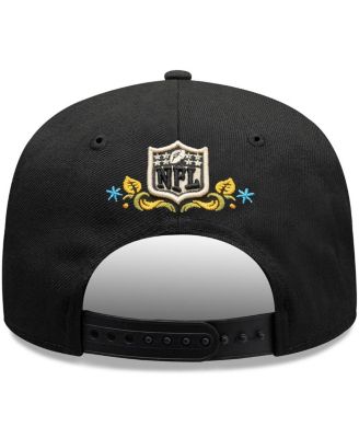 Men's Black Miami Dolphins Hasta La Muerte 9SEVENTY Adjustable Hat