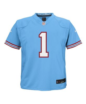 Preschool Cameron Ward Light Blue Tennessee Titans Alternate 2 Player Game Jersey