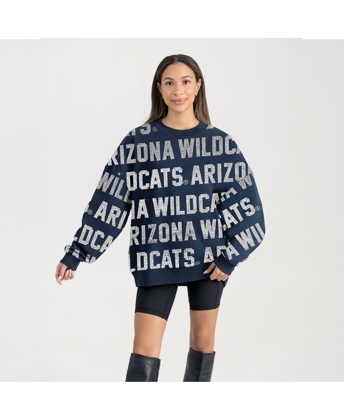 Gameday Couture Women's Navy Arizona Wildcats Hype Era Sweatshirt In Blue