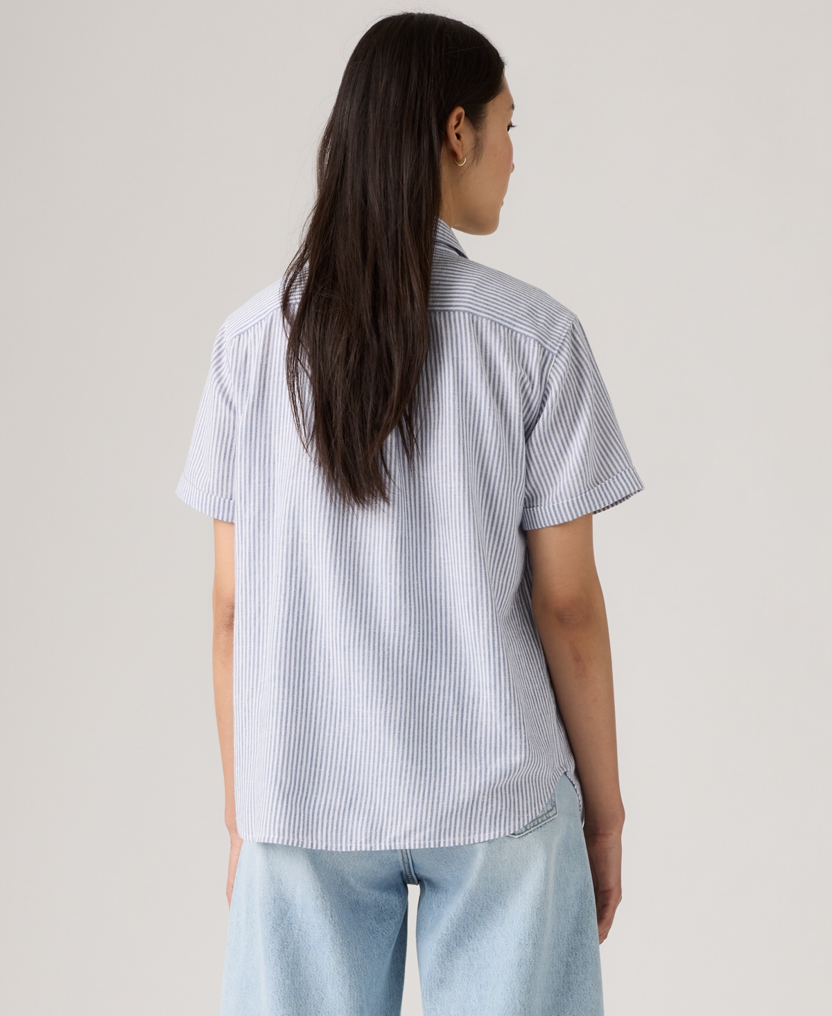 Levi's Women's Darlene Printed Short-Sleeve Shirt