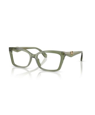Women's Square Garzeno Eyeglasses, MK4165U